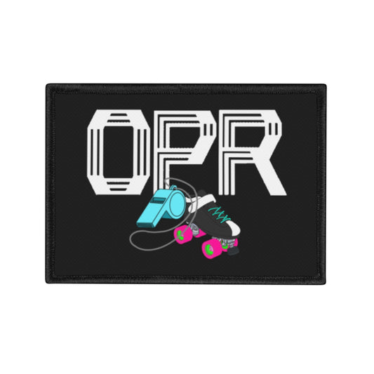 Outside Pack Ref Derby Iron-On Patches for Customizing Apparel, Skate Patches, Unique Gift for Derby Fans, DIY Fashion, Sports Accessories