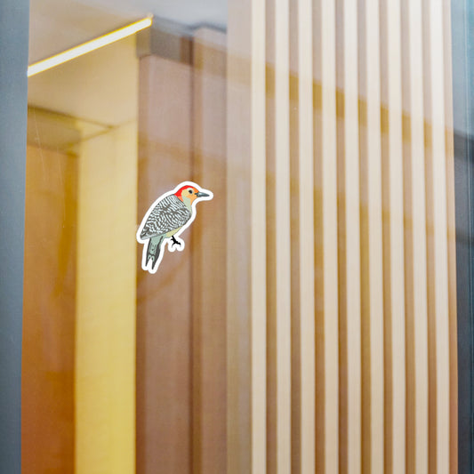 Vinyl Decal Red Bellied Woodpecker Sticker