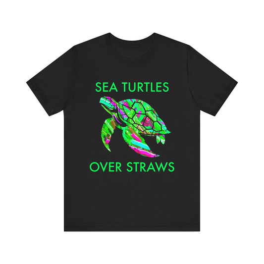 Eco-Friendly Sea Turtle Tee, Beach Lover Shirt, Ocean Conservation Apparel, Gift for Marine Life Advocate, Summer T-Shirt