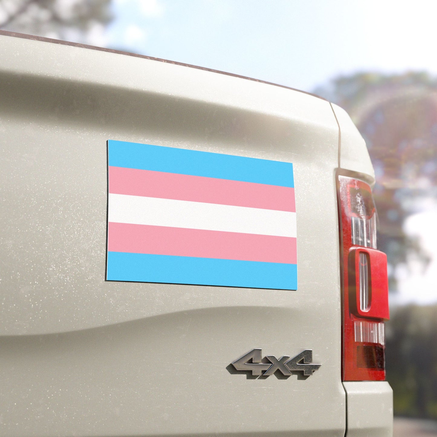 Trans Pride Car Magnets | LGBTQ+ Support, Bumper Stickers, Vehicle Accessories, Celebrate Equality, Transgender Awareness