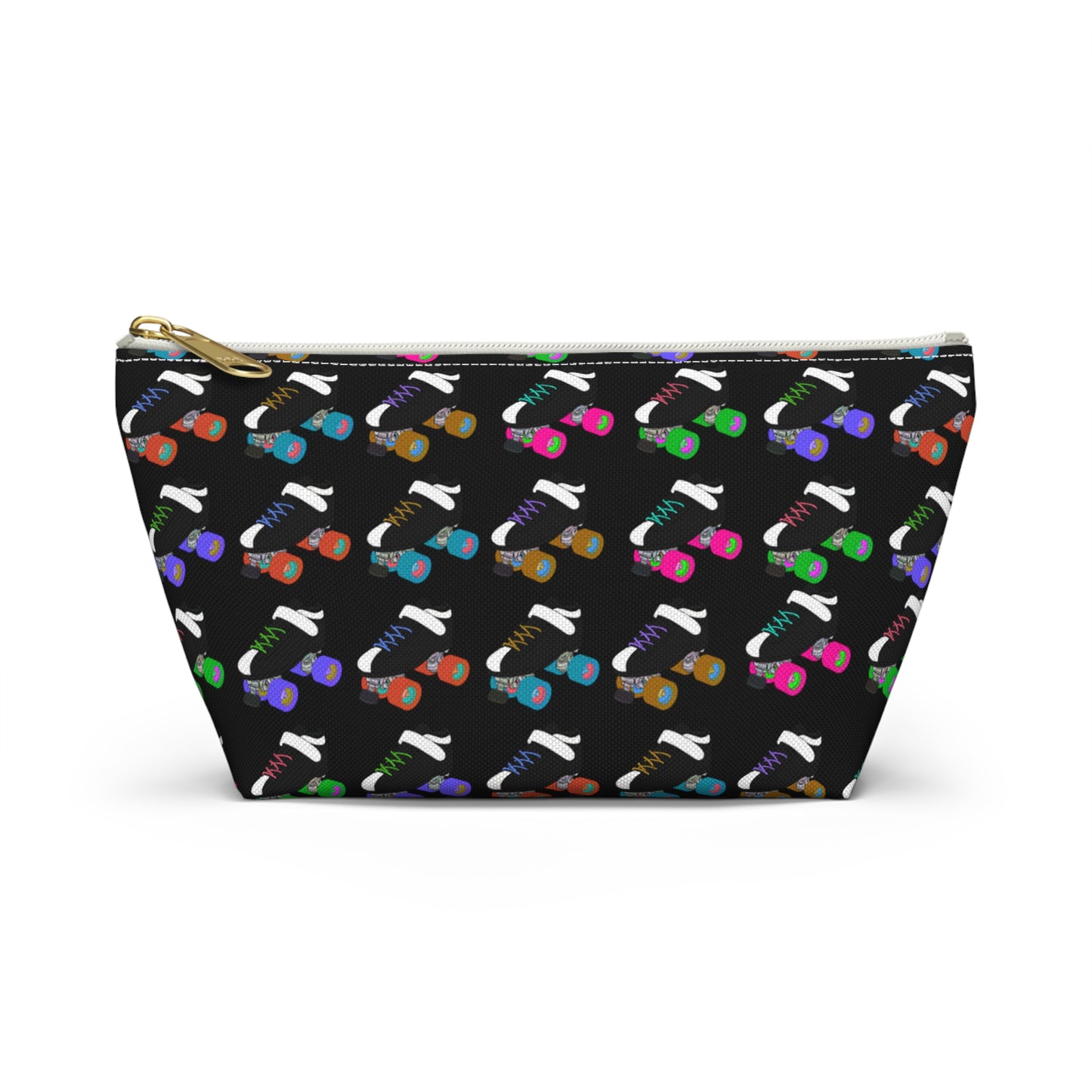 Skate Bout Day Pouch, Makeup Bag, Travel Organizer, Holiday Gift, Fashion Pouch, Kid's Gift, Fun Clutch