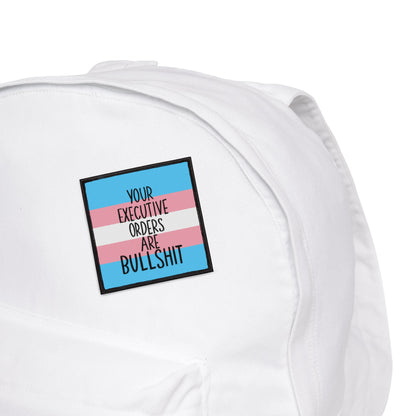 Trans Rights Iron-On Patches for Advocacy, DIY Fashion Embellishments, Statement Accessories, Unique Gifts for Friends, Adult & LGBTQ+ Pride