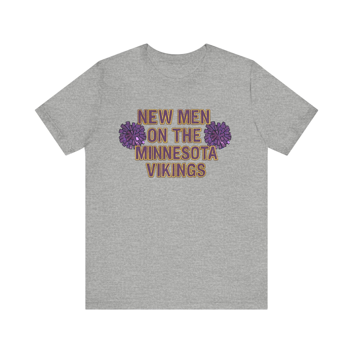Minnesota Vikings Short Sleeve Tee - NFL Fan Shirt, Sports Apparel, Game Day Clothing, Unisex T-Shirt, Team Spirit Wear