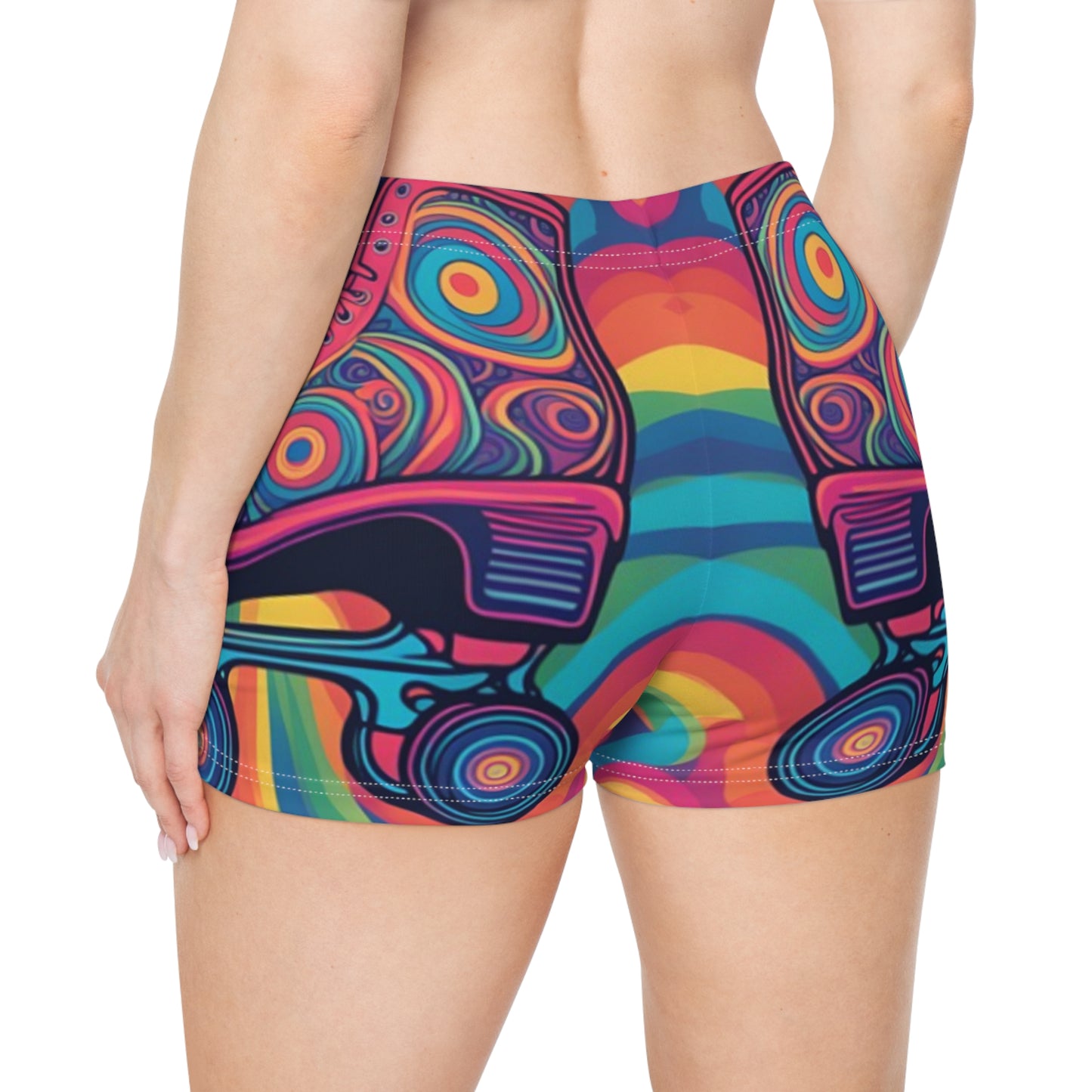 Roller Skate Women's Shorts (AOP)