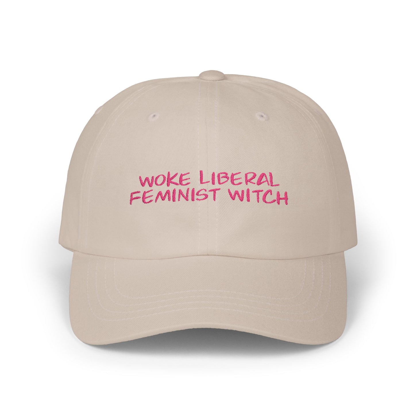 Woke Liberal Feminist Witch Dad Cap, Vintage Hat, Gender Equality Accessory, Gift for Feminists, Everyday Wear, Casual Fashion, Statement