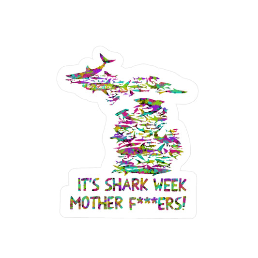 Michigan- Whitmer Hot Mic Moment Kiss-Cut Vinyl Decals