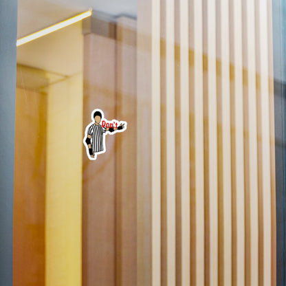 Derby Ref Kiss-Cut Vinyl Decals