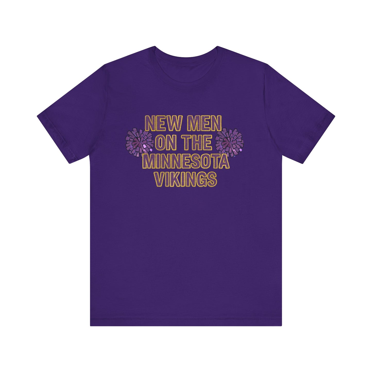 Minnesota Vikings Short Sleeve Tee - NFL Fan Shirt, Sports Apparel, Game Day Clothing, Unisex T-Shirt, Team Spirit Wear