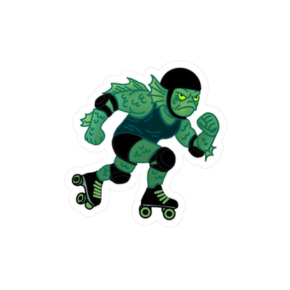 Vinyl Decal - Platte Lake Monster Roller Derby Team Sticker