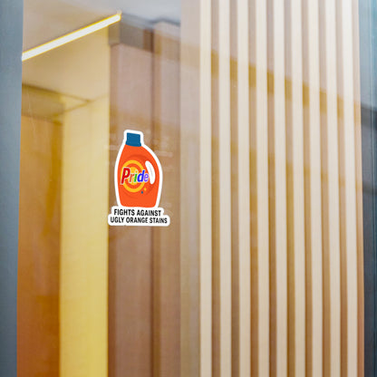 Pride Detergent Bottle, Pride Rainbow, Anti Trump, Fights Ugly Stains