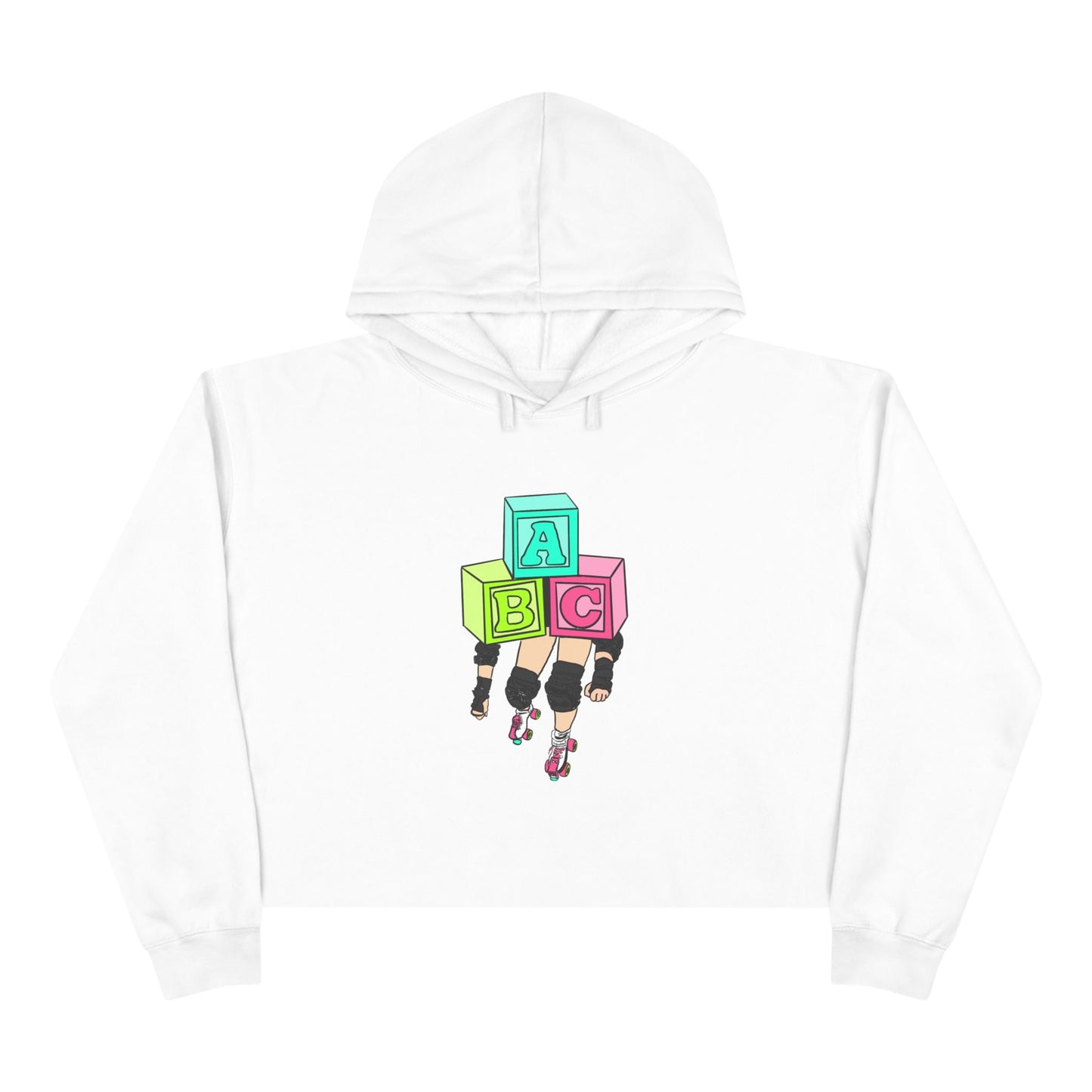 Blocker Crop Hoodie
