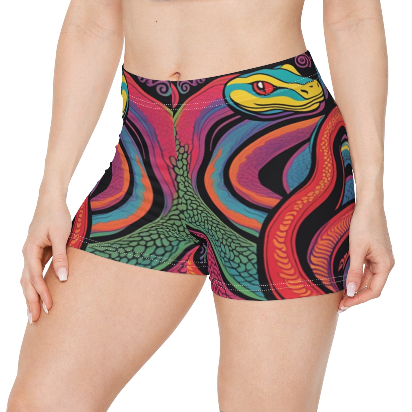 Snake Women's Shorts (AOP)
