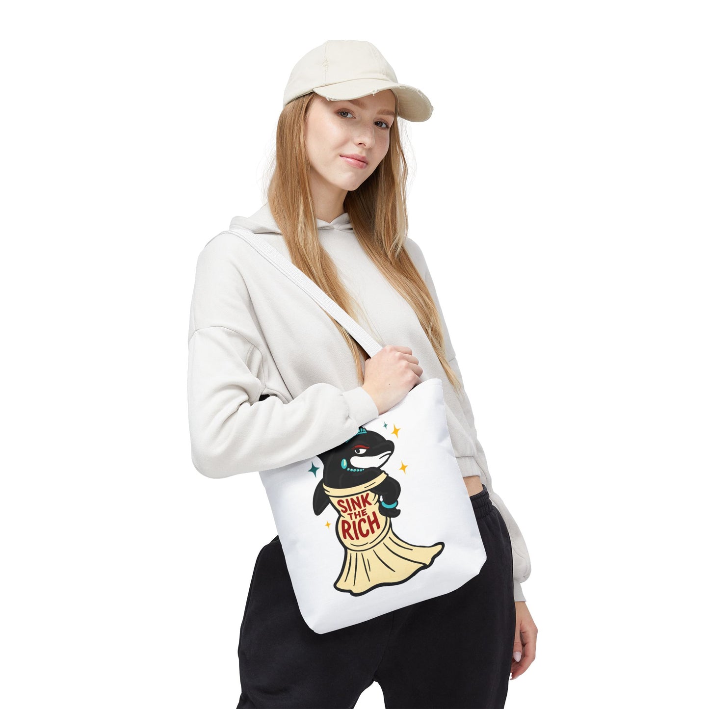 AOC Sink the Rich - Orca Tote Bag