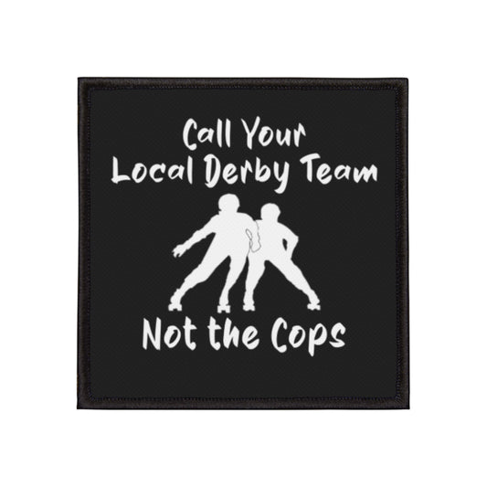 Roller Derby Iron-On Patches, Funny Patches for Jackets, Skate Team Accessories, Gifts for Derby Lovers, Unisex Apparel Decor