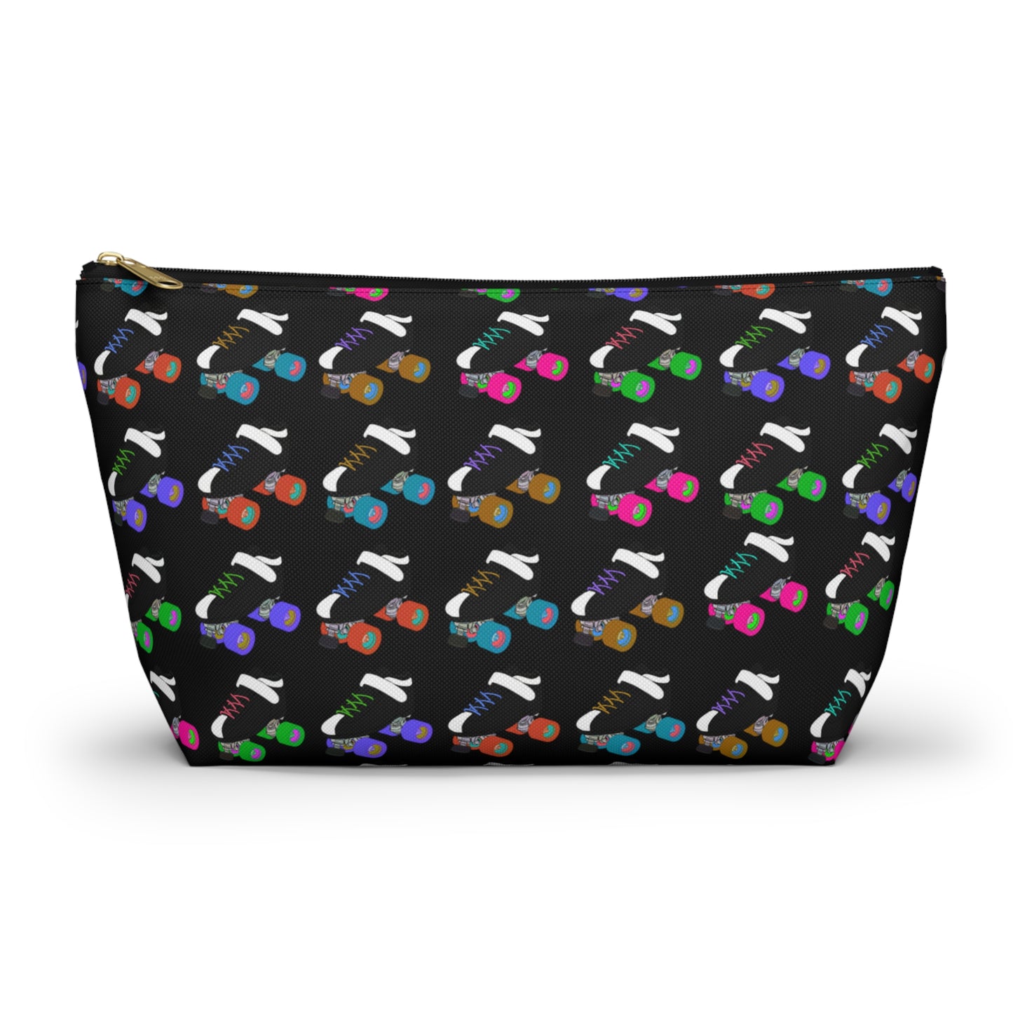 Skate Bout Day Pouch, Makeup Bag, Travel Organizer, Holiday Gift, Fashion Pouch, Kid's Gift, Fun Clutch