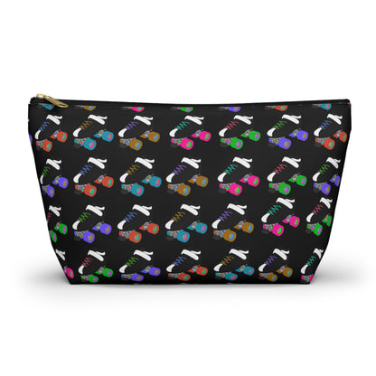 Skate Bout Day Pouch, Makeup Bag, Travel Organizer, Holiday Gift, Fashion Pouch, Kid's Gift, Fun Clutch