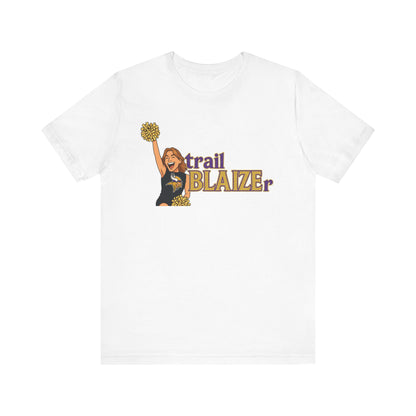 TrailBLAIZEr Blaize Shiek Unisex Jersey Short Sleeve Tee - Inspirational Gift for Adventurers, Birthday, College Student, Everyday Wear