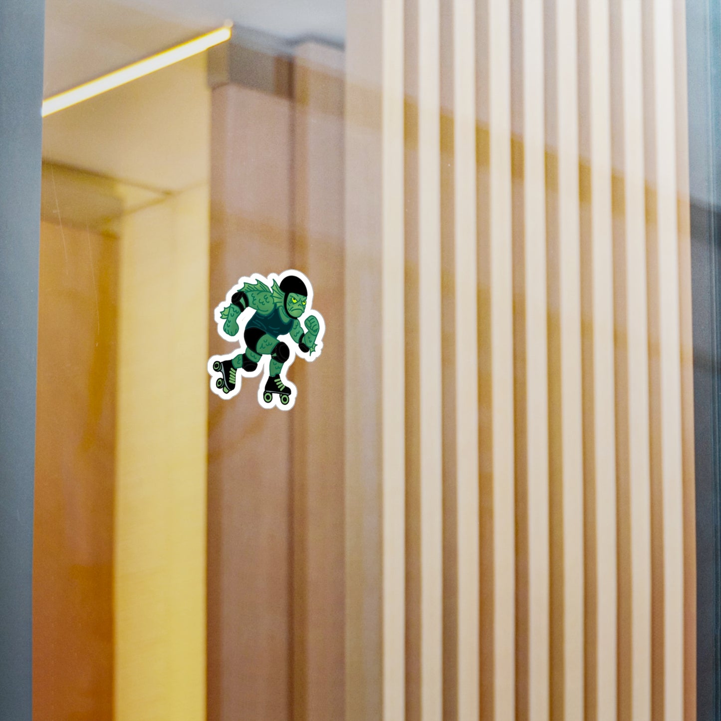 Vinyl Decal - Platte Lake Monster Roller Derby Team Sticker