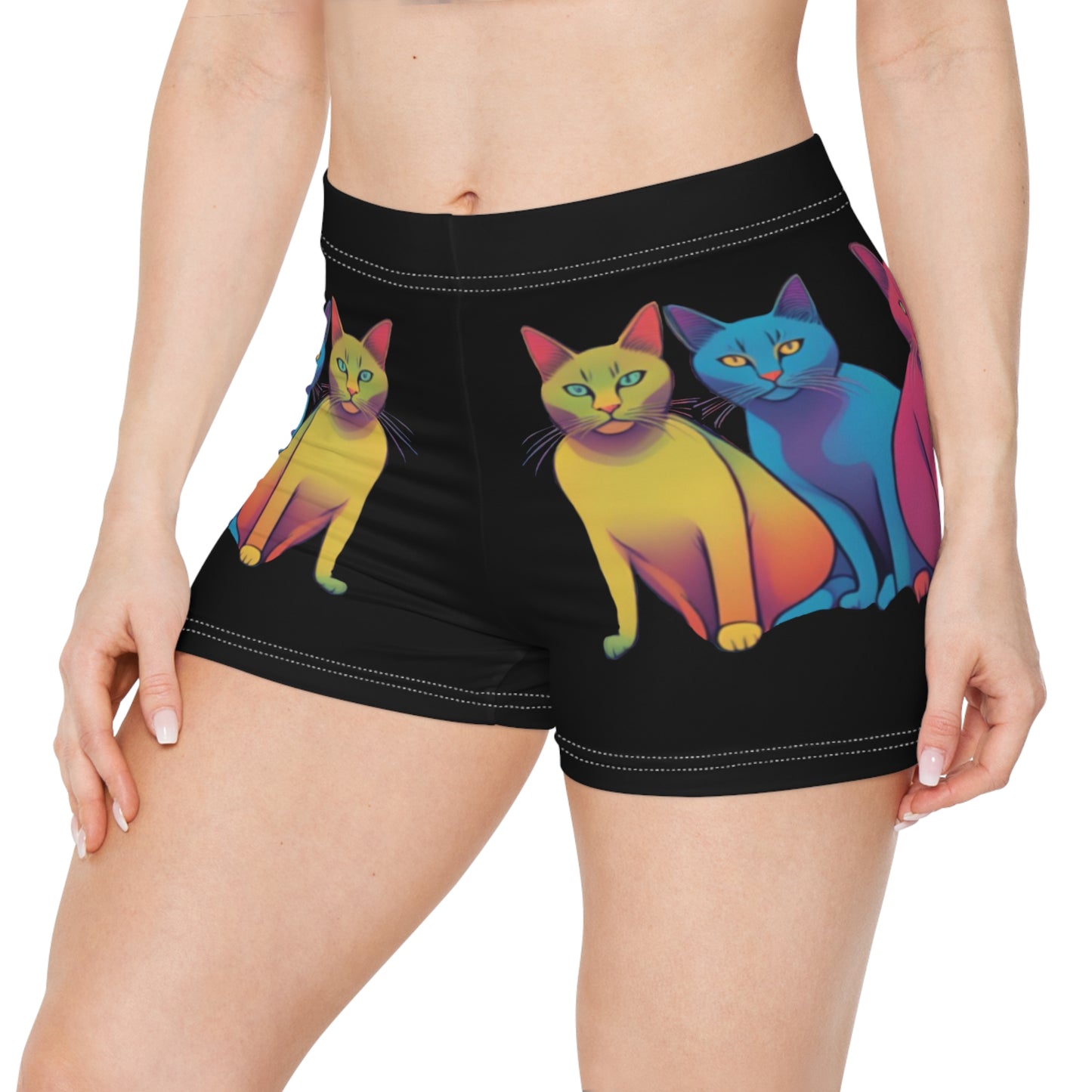 Kitty Women's Shorts (AOP)