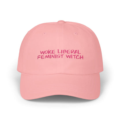 Woke Liberal Feminist Witch Dad Cap, Vintage Hat, Gender Equality Accessory, Gift for Feminists, Everyday Wear, Casual Fashion, Statement