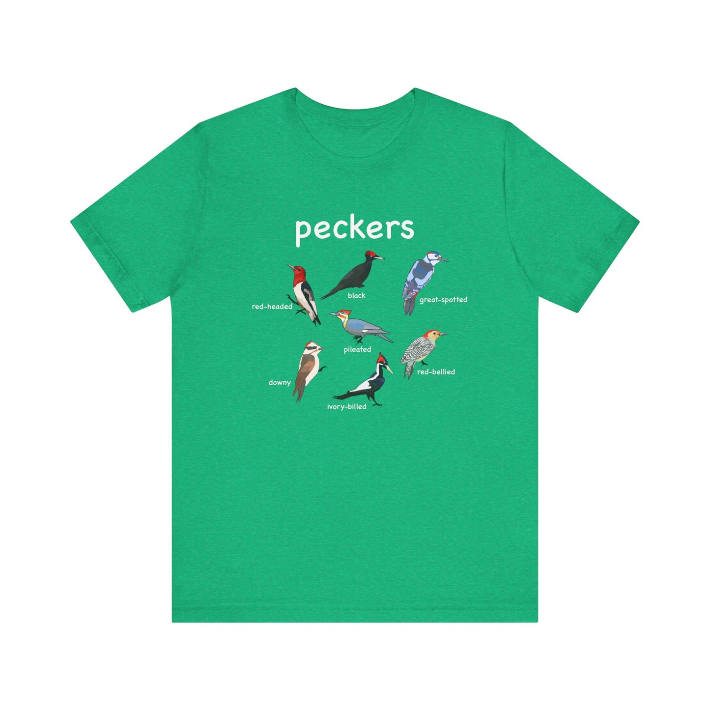 Vintage Bird Peckers Graphic Tee, Cute Nature T-Shirt, Unisex Summer Shirt, Birdwatching Gift, Casual Everyday Wear