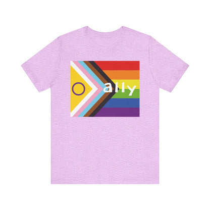 Progressive Pride Flag Ally T-shirt
