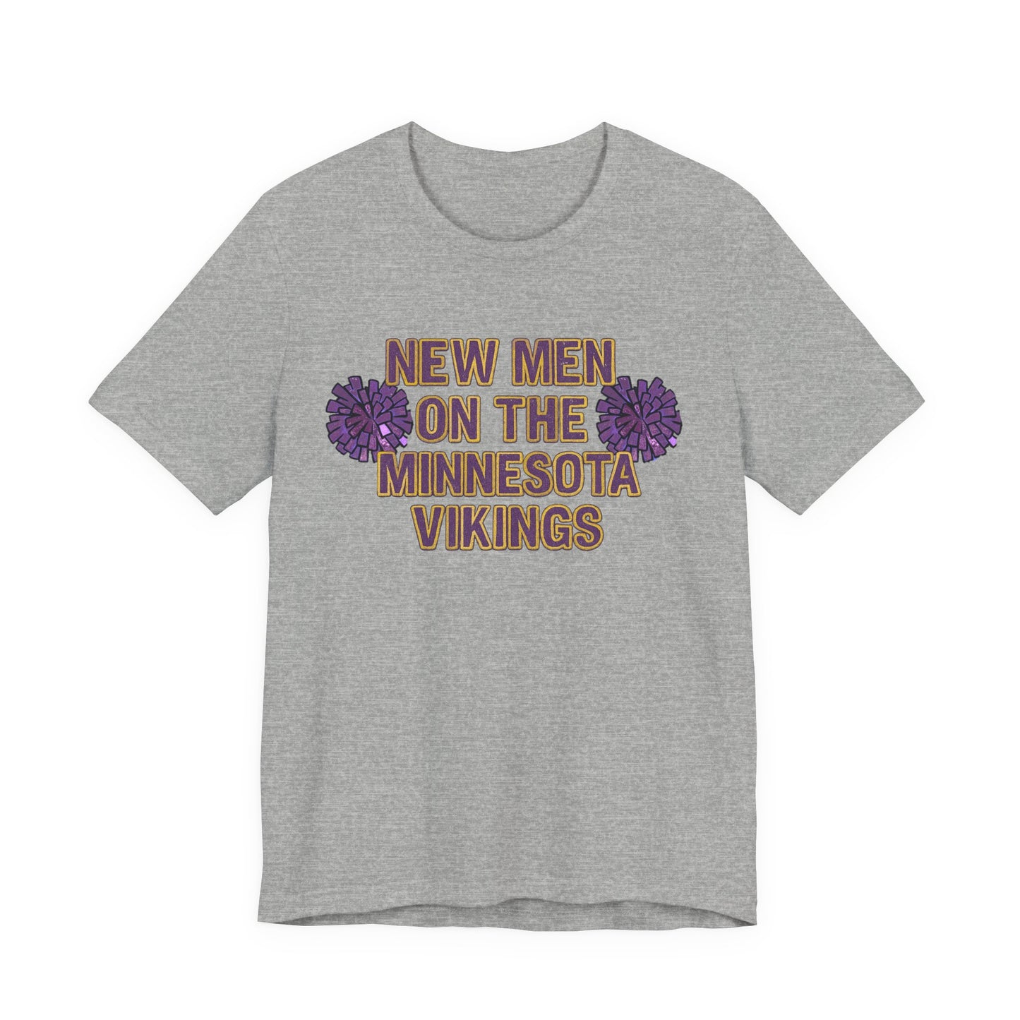 Minnesota Vikings Short Sleeve Tee - NFL Fan Shirt, Sports Apparel, Game Day Clothing, Unisex T-Shirt, Team Spirit Wear