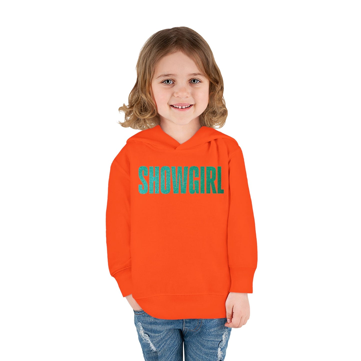 Bright Showgirl Toddler Hoodie, Cute Kids Sweatshirt, Fun Pullover, Ideal for Playdates, Birthdays, Family Photos