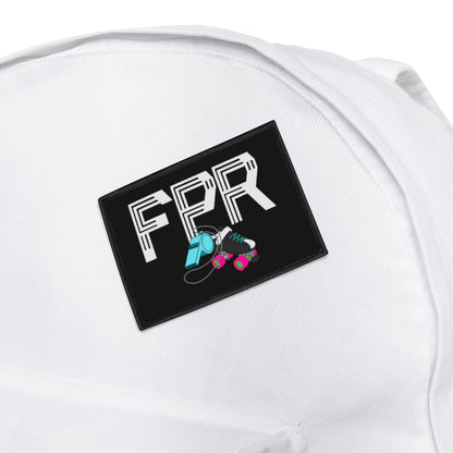 Front Pack Ref Derby Roller Skate Iron-On Patches for Jackets, Bags, DIY Projects, Skate Lovers, Fun Gifts for Holidays