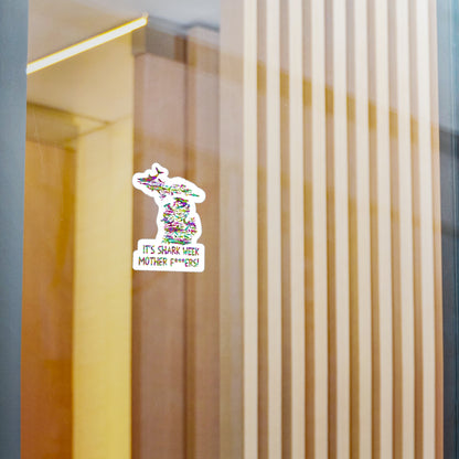 Michigan- Whitmer Hot Mic Moment Kiss-Cut Vinyl Decals