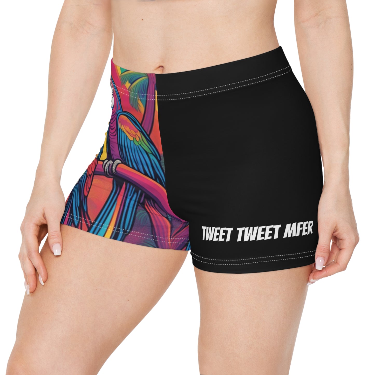Tweet Women's Shorts (AOP)