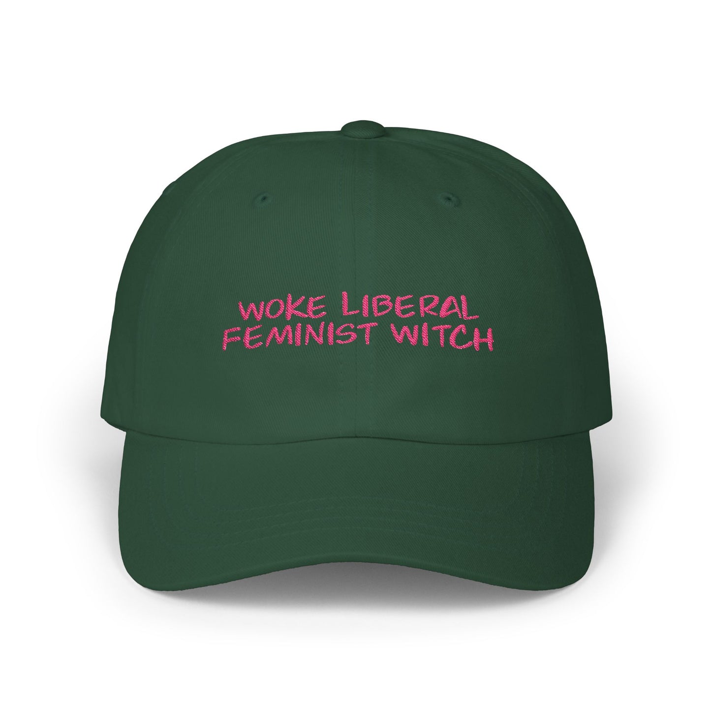 Woke Liberal Feminist Witch Dad Cap, Vintage Hat, Gender Equality Accessory, Gift for Feminists, Everyday Wear, Casual Fashion, Statement