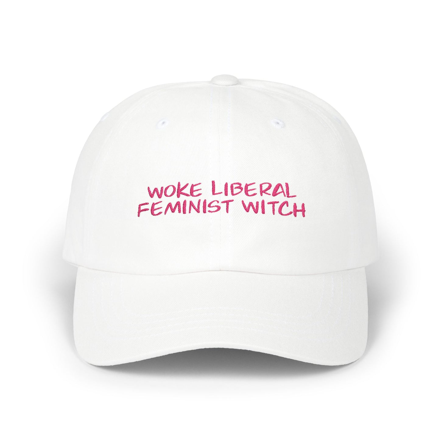 Woke Liberal Feminist Witch Dad Cap, Vintage Hat, Gender Equality Accessory, Gift for Feminists, Everyday Wear, Casual Fashion, Statement