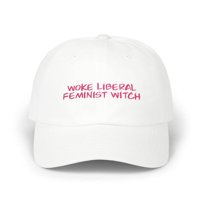 Woke Liberal Feminist Witch Dad Cap, Vintage Hat, Gender Equality Accessory, Gift for Feminists, Everyday Wear, Casual Fashion, Statement