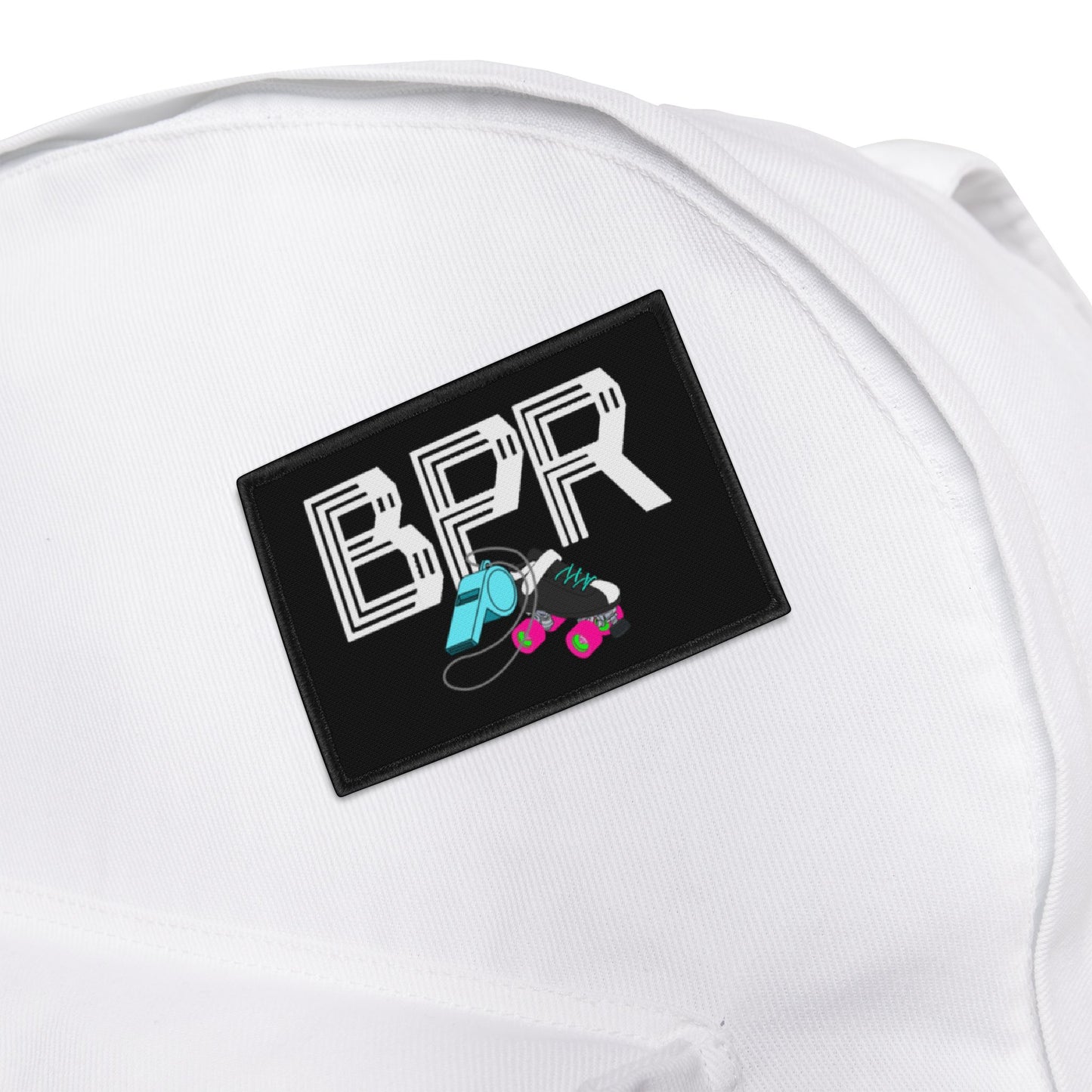 Back Pack Ref Derby Iron-On Patches DIY Fashion, Jacket Badges, Fun Accessories for Rollerskating Lovers, Creative Customization