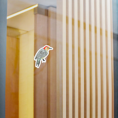 Vinyl Decal Red Bellied Woodpecker Sticker