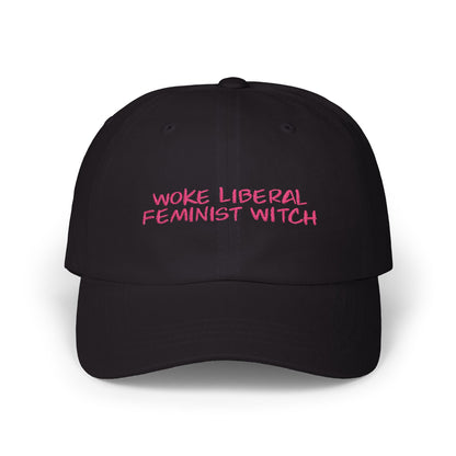 Woke Liberal Feminist Witch Dad Cap, Vintage Hat, Gender Equality Accessory, Gift for Feminists, Everyday Wear, Casual Fashion, Statement