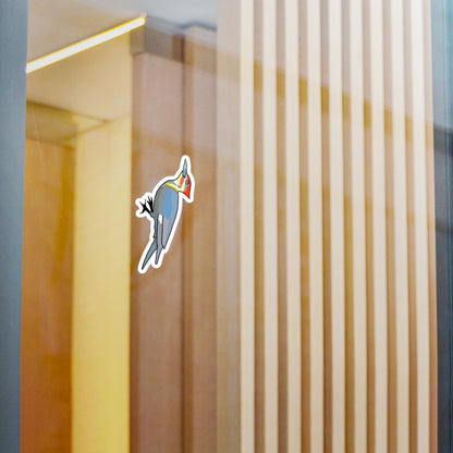 Hand Drawn Pileated Woodpecker Decal