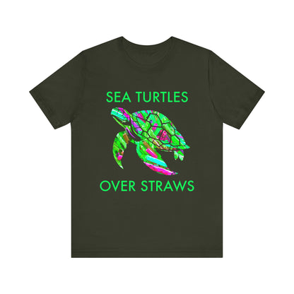 Eco-Friendly Sea Turtle Tee, Beach Lover Shirt, Ocean Conservation Apparel, Gift for Marine Life Advocate, Summer T-Shirt