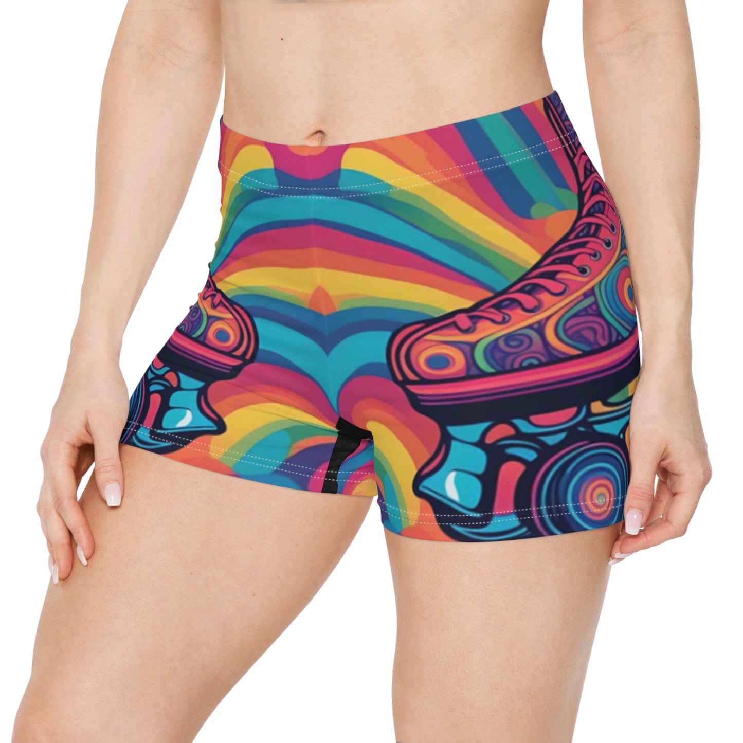 Roller Skate Women's Shorts (AOP)