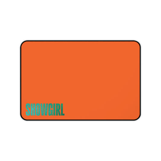 Stylish Showgirl Desk Mat - Vibrant Desk Accessory, Home Office Decor, Gamer Mat, Perfect Gift for Celebrations, Custom Work Station