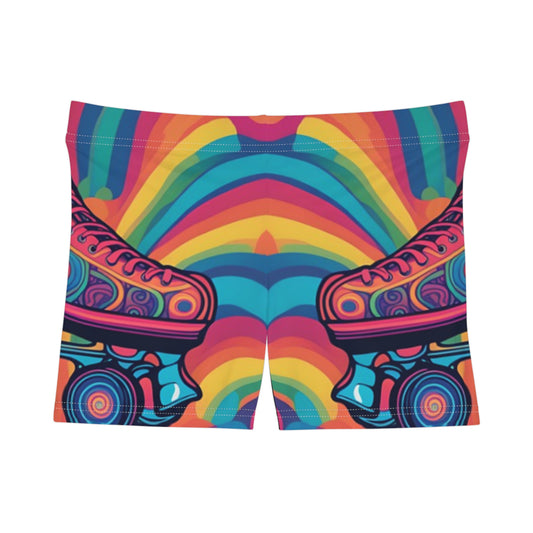 Roller Skate Women's Shorts (AOP)