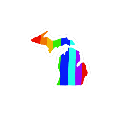 Michigan Pride Kiss-Cut Vinyl Decals