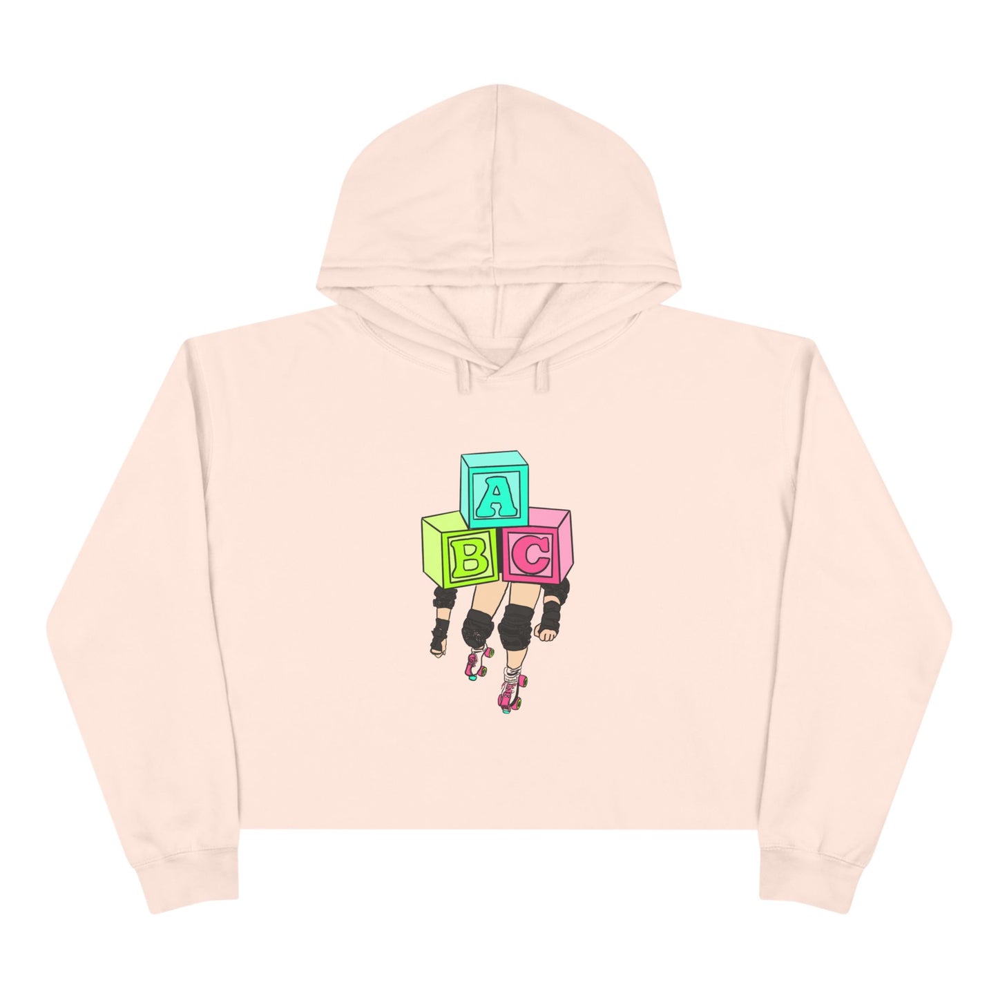 Blocker Crop Hoodie