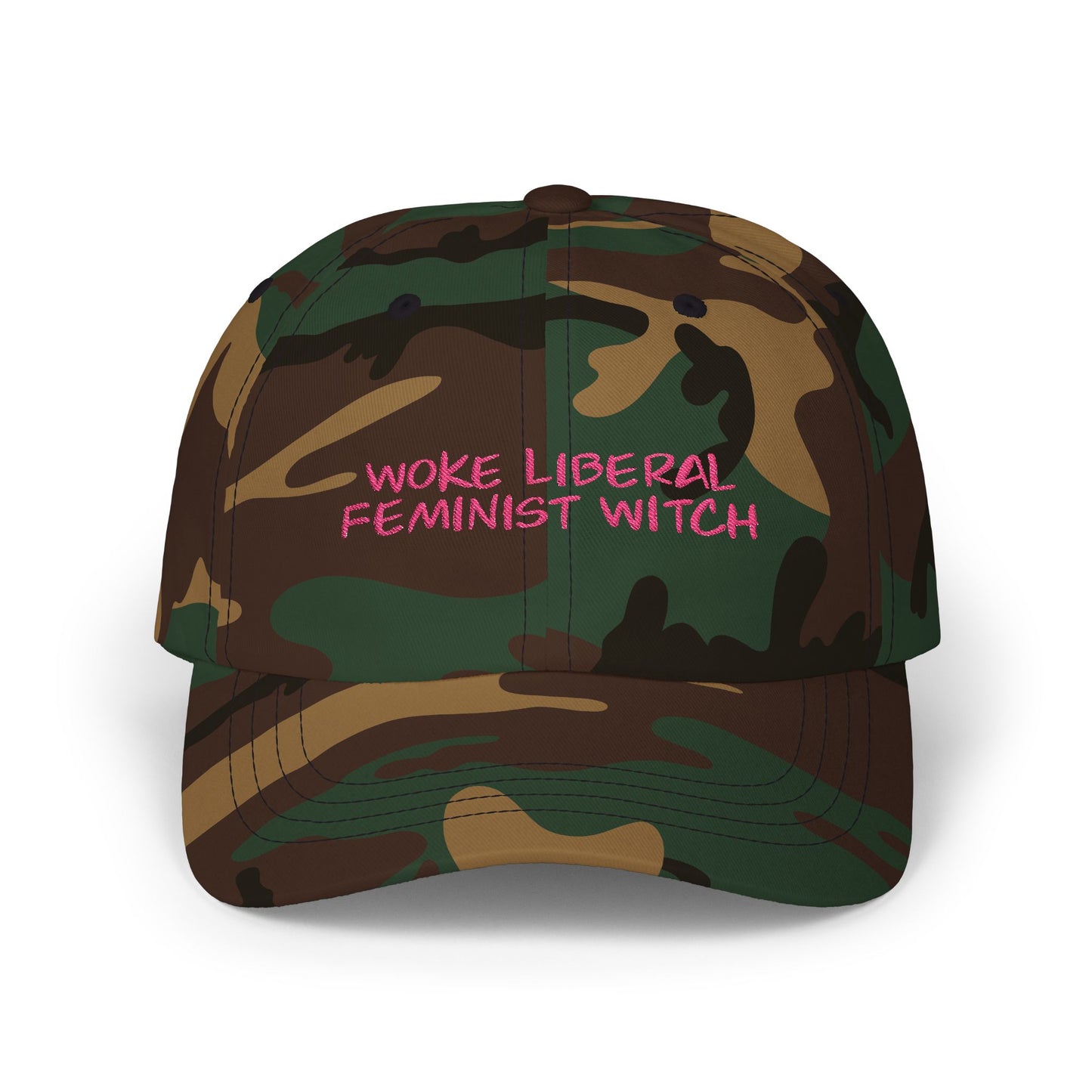 Woke Liberal Feminist Witch Dad Cap, Vintage Hat, Gender Equality Accessory, Gift for Feminists, Everyday Wear, Casual Fashion, Statement