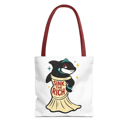 AOC Sink the Rich - Orca Tote Bag