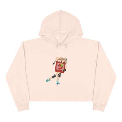 Strawberry Jammer Crop Hoodie
