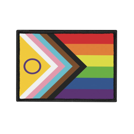 Inclusive Pride Iron-On Patches | LGBTQ+ Clothing Accessories, Jacket Decor, DIY Fashion, Gift for Pride Month, Unique Hoodie Embellishments