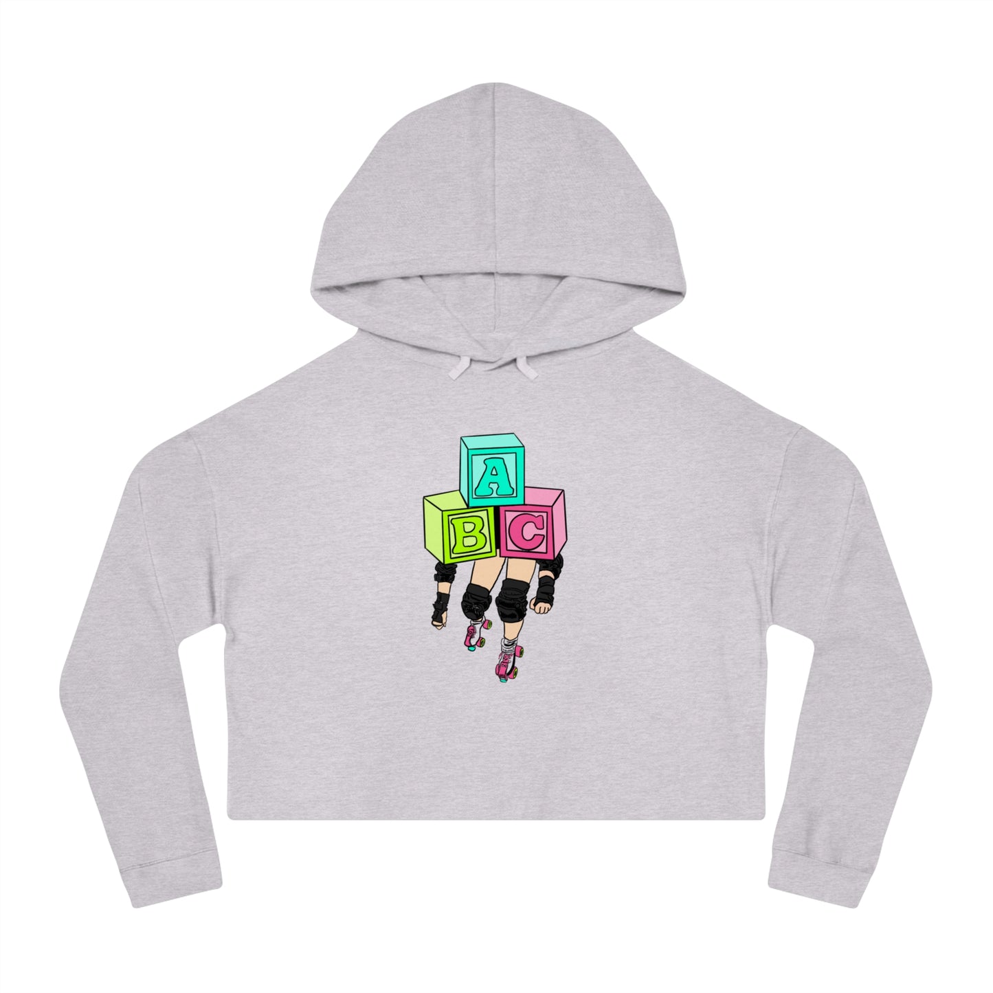 Blocker Women Cropped Hooded Sweatshirt