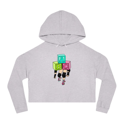 Blocker Women Cropped Hooded Sweatshirt